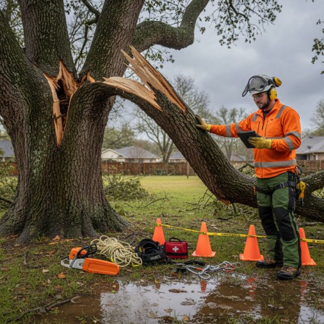 Comment réagir face à un arbre dangereux en urgence ?