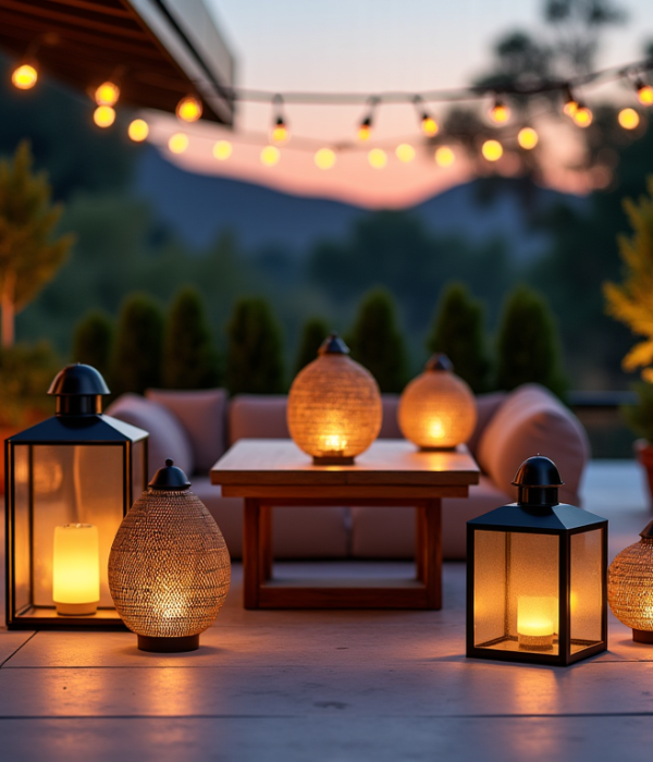 Lanterne terrasse : le guide complet pour illuminer vos soirées en extérieur